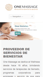 Mobile Screenshot of one-massage.com